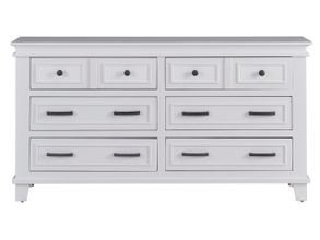 Pavilion Drawer Dresser In White