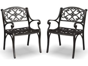 Sanibel Bronze Outdoor Chair Pair 6655-80