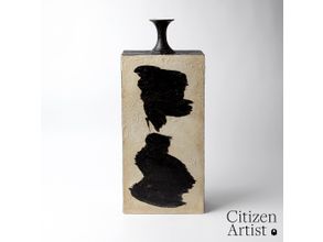 Thetis Tall Vase In Black