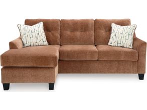 Amity Bay Queen Sofa Chaise Sleeper In Clay