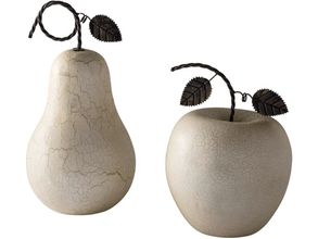 Bidelia Antique White Sculpture Set of 2