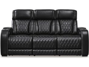 Boyington Power Reclining Sofa In Black