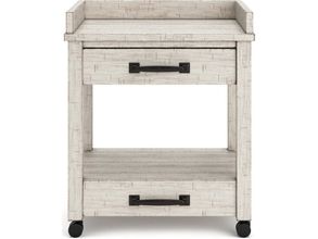 Carynhurst White Wash Printer Stand