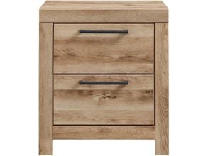 Hyanna Tan Two Drawer Nightstand