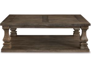 Johnelle Gray Rectangular Cocktail Table