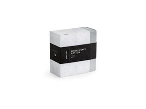 Linen-Weave Cotton Bedding Set with Queen Pillowcases In Sage