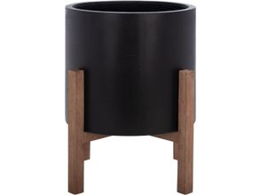 Loflen Planter in Natural and Black