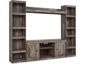 Wynnlow Gray Entertainment Wall
